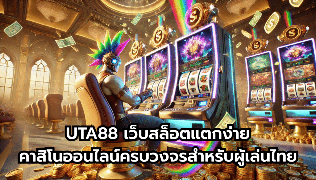 UTA88 เว็บสล็อตแตกง่าย คาสิโนออนไลน์ครบวงจรสำหรับผู้เล่นไทย